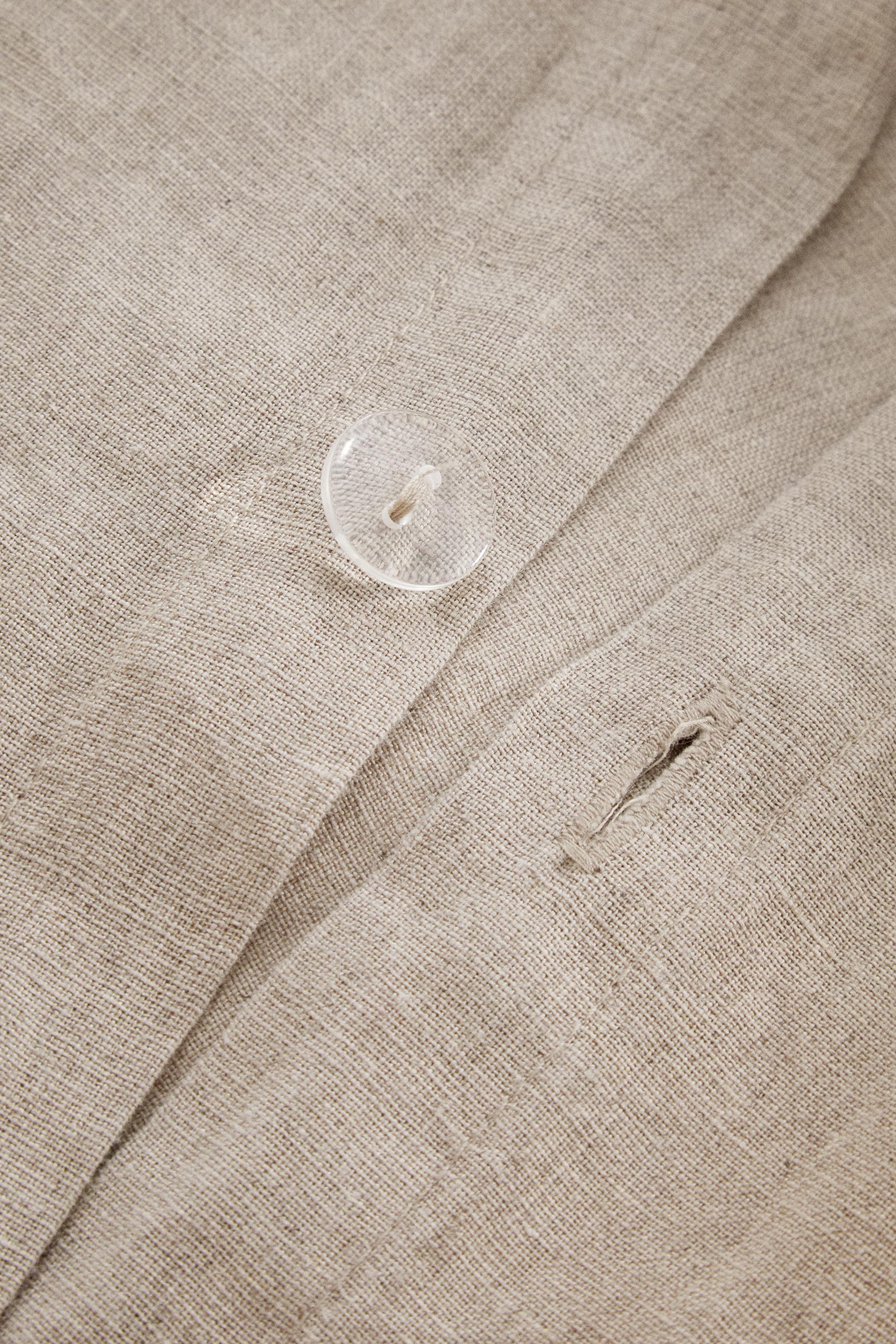 LINEN FITTED SHEET | 11.8" THICK